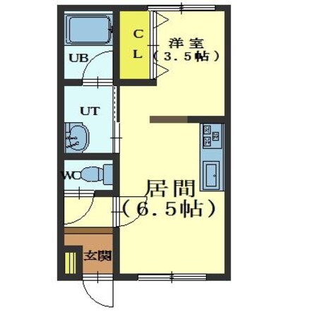 アベニューの物件間取画像